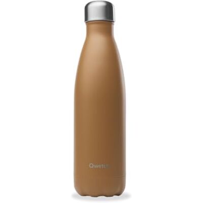 QWETCH Thermosfles camel 500 ml – Drinkfles voor onderweg van roestvrij staal – 24 uur koud en 12 uur warm – Waterdicht, BPA-vrij en herbruikbaar QWETCH Thermosfles camel 500 ml – Drinkfles voor onderweg van roestvrij staal – 24 uur koud en 12 uur warm – Waterdicht, BPA-vrij en herbruikbaar