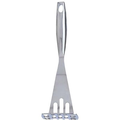 Grunwerg Bellux 5500P aardappelstamper hanglus van roestvrij staal 18/10 glanzend gepolijst, keukengerei, holle handgrepen Grunwerg Bellux 5500P aardappelstamper hanglus van roestvrij staal 18/10 glanzend gepolijst, keukengerei, holle handgrepen