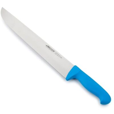 Arcos Serie 2900 Steakmes 35,6 cm Nitrum roestvrij staal lemmet blauw polypropyleen handvat Arcos Serie 2900 Steakmes 35,6 cm Nitrum roestvrij staal lemmet blauw polypropyleen handvat