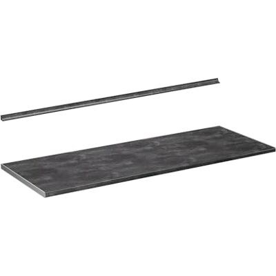 Vicco Keukenwerkblad "R-Line", antraciet, 160 cm Vicco Keukenwerkblad "R-Line", antraciet, 160 cm