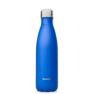 QWETCH Thermosfles majorelle blauw 750 ml Drinkfles voor onderweg van roestvrij staal 24 uur koud en 12 uur warm Waterdicht, BPA-vrij en herbruikbaar QWETCH Thermosfles majorelle blauw 750 ml Drinkfles voor onderweg van roestvrij staal 24 uur koud en 12 uur warm Waterdicht, BPA-vrij en herbruikbaar