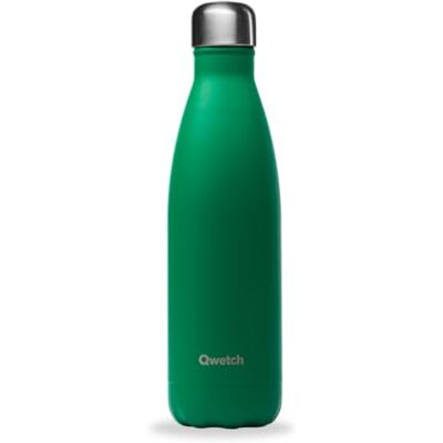 QWETCH Thermosfles van roestvrij staal, 500 ml, model mat (blauwgroen (vert toundra), 500 ml) QWETCH Thermosfles van roestvrij staal, 500 ml, model mat (blauwgroen (vert toundra), 500 ml)