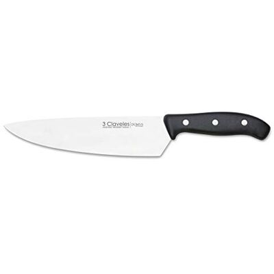 3 Claveles Keukenmes, mat gepolijst, roestvrij staal, DOMVS lijn (20cm 8") 3 Claveles Keukenmes, mat gepolijst, roestvrij staal, DOMVS lijn (20cm 8")
