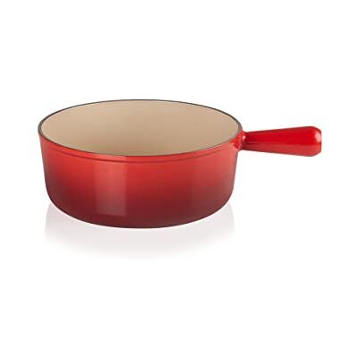 Le Creuset Caquelon van geëmailleerd gietijzer, Ø 24 cm, 3,4 liter, kers, 20007240602460 Le Creuset Caquelon van geëmailleerd gietijzer, Ø 24 cm, 3,4 liter, kers, 20007240602460