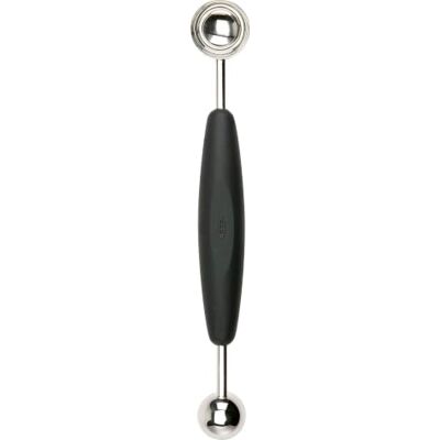 OXO Good Grips – dubbele Parijse appellepel – meloenlepel van roestvrij staal – zwart, 16 ounce OXO Good Grips – dubbele Parijse appellepel – meloenlepel van roestvrij staal – zwart, 16 ounce