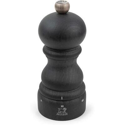 Peugeot Paris u'Select zoutmolen 12 cm – 6 vooraf ingestelde zoutmolens – innovatie zoutpoeder – Zirlion-mechanisme – PEFC-gecertificeerd hout – gemaakt in Frankrijk – grafiet afwerking Peugeot Paris u'Select zoutmolen 12 cm – 6 vooraf ingestelde zoutmolens – innovatie zoutpoeder – Zirlion-mechanisme – PEFC-gecertificeerd hout – gemaakt in Frankrijk – grafiet afwerking