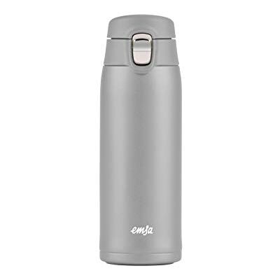 Emsa N21510 Travel Mug Light thermo-/isoleerbeker van roestvrij staal 0,4 liter 8h warm 16h koud BPA-vrij 100% lekvrij vaatwasmachinebestendig klapsluitsysteem grijs Emsa N21510 Travel Mug Light thermo-/isoleerbeker van roestvrij staal 0,4 liter 8h warm 16h koud BPA-vrij 100% lekvrij vaatwasmachinebestendig klapsluitsysteem grijs