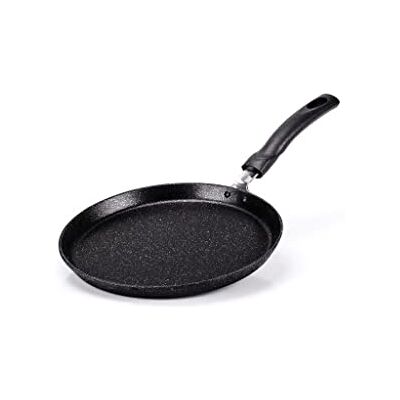 Moneta ALLUFLON Etnea Evolution pannenkoekenpan, 25 cm, ook voor inductie, 100% Made in Italy Moneta ALLUFLON Etnea Evolution pannenkoekenpan, 25 cm, ook voor inductie, 100% Made in Italy