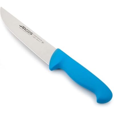 Arcos Professioneel slagersmes, 180 mm roestvrijstalen lemmet, nauwkeurige en duurzame snede, blauw polypropyleen handvat, serie 2900 Arcos Professioneel slagersmes, 180 mm roestvrijstalen lemmet, nauwkeurige en duurzame snede, blauw polypropyleen handvat, serie 2900