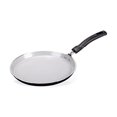 Moneta Futura Crêpemaker 25 cm, FineGres natuurlijke antiaanbaklaag (PFAS-vrij), geschikt voor inductie, 100% Made in Italy Moneta Futura Crêpemaker 25 cm, FineGres natuurlijke antiaanbaklaag (PFAS-vrij), geschikt voor inductie, 100% Made in Italy