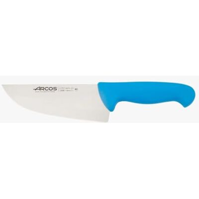 Arcos Series 2900 vleesmes, steakmes, lemmet van roestvrij staal, nitrum, 170 mm, handvat van polypropyleen, blauw Arcos Series 2900 vleesmes, steakmes, lemmet van roestvrij staal, nitrum, 170 mm, handvat van polypropyleen, blauw
