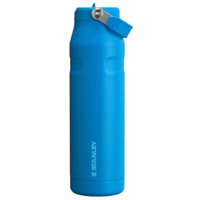 Stanley 1913 IceFlow Flip Straw 2.0 Sports Waterfles met rietje, 15 uur koud, 3 dagen ijskoud, roestvrij staal, BPA-vrij, lekvrij, past in bekerhouder, vaatwasmachinebestendig Stanley 1913 IceFlow Flip Straw 2.0 Sports Waterfles met rietje, 15 uur koud, 3 dagen ijskoud, roestvrij staal, BPA-vrij, lekvrij, past in bekerhouder, vaatwasmachinebestendig
