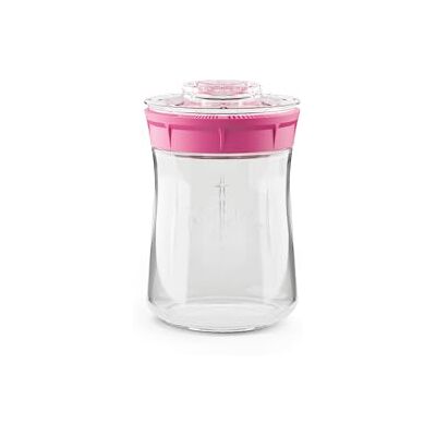 Kefirko Kefir Maker De ideale set voor het bereiden van melkkefir of waterkefir thuis zelfgemaakte fermentator + receptenboekje 848 ml BPA-vrij roze Kefirko Kefir Maker De ideale set voor het bereiden van melkkefir of waterkefir thuis zelfgemaakte fermentator + receptenboekje 848 ml BPA-vrij roze