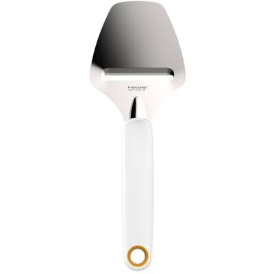 Fiskars kaassnijder, dikke kaas, roestvrij staal/kunststof Blad breedte: 6 cm, Functionele vorm, Wit, 1016129 Fiskars kaassnijder, dikke kaas, roestvrij staal/kunststof Blad breedte: 6 cm, Functionele vorm, Wit, 1016129