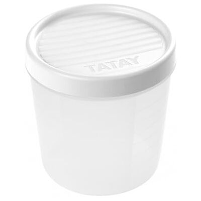 TATAY Voedselbox, kunststof, 1 l Twist, BPA-vrij, 12 x 12 x 12,5 cm TATAY Voedselbox, kunststof, 1 l Twist, BPA-vrij, 12 x 12 x 12,5 cm