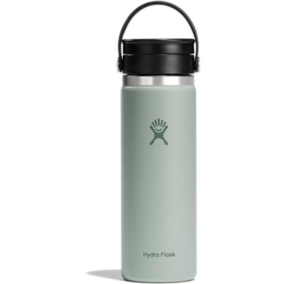 Hydro Flask Coffee Flask 591 ml Koffie Roestvrij staal Dubbelwandige isolatie Lekvrije dop Wide Mouth Agave Hydro Flask Coffee Flask 591 ml Koffie Roestvrij staal Dubbelwandige isolatie Lekvrije dop Wide Mouth Agave