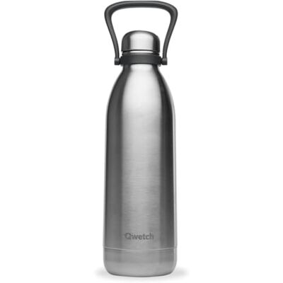 QWETCH Grote thermosfles Inox 1,5 liter 48 uur koud en 16 uur warm Waterdicht en BPA-vrij Roestvrijstalen drinkfles met draaggreep QWETCH Grote thermosfles Inox 1,5 liter 48 uur koud en 16 uur warm Waterdicht en BPA-vrij Roestvrijstalen drinkfles met draaggreep