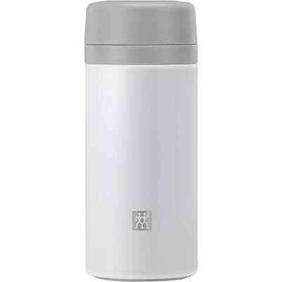 ZWILLING Thee- en fruittheezeef, dubbelwandig, geïsoleerd, 420 ml, hoogte 17,2 cm, wit, serie Thermo ZWILLING Thee- en fruittheezeef, dubbelwandig, geïsoleerd, 420 ml, hoogte 17,2 cm, wit, serie Thermo