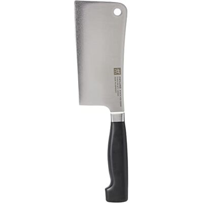 ZWILLING 1001612 31095-151-0 vier sterren hakmes, roestvrij speciaal staal, speciale smelt, kunststof, 150 mm, zwart ZWILLING 1001612 31095-151-0 vier sterren hakmes, roestvrij speciaal staal, speciale smelt, kunststof, 150 mm, zwart