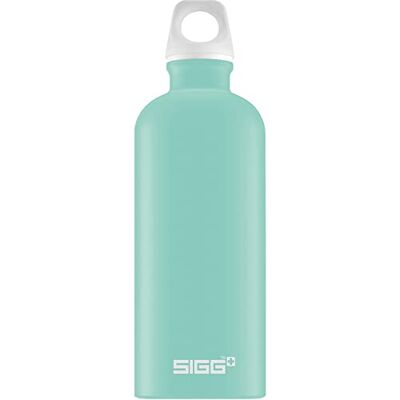 Sigg Lucid Glacier Touch Drinkfles (0,6 l), lekvrije drinkfles zonder schadelijke stoffen, vederlichte drinkfles van aluminium Sigg Lucid Glacier Touch Drinkfles (0,6 l), lekvrije drinkfles zonder schadelijke stoffen, vederlichte drinkfles van aluminium