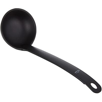 LACOR Troffel van kunststof, zwart, 98803, eenheidsmaat LACOR Troffel van kunststof, zwart, 98803, eenheidsmaat