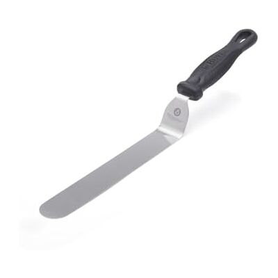 DE BUYER FKOfficium roestvrijstalen hoekspatel 20 cm zwart DE BUYER FKOfficium roestvrijstalen hoekspatel 20 cm zwart