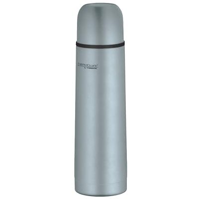TC BEVERAGE BOTTLE Ice Blue mat, 0,50 l, thermosfles met roestvrijstalen beker, 12 uur warm en 24 uur koud, lekvrij, voor school, onderweg en kantoor TC BEVERAGE BOTTLE Ice Blue mat, 0,50 l, thermosfles met roestvrijstalen beker, 12 uur warm en 24 uur koud, lekvrij, voor school, onderweg en kantoor