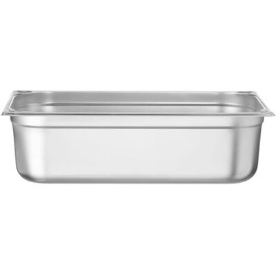 HENDI Gastronorm-bak, GN 1/1, hittebestendigheid -40 °C tot 300 °C, te gebruiken in convectieovens, koelkasten, waterbaden, chafing schijven, 21 l, 530 x 325 x 150 mm, roestvrij staal HENDI Gastronorm-bak, GN 1/1, hittebestendigheid -40 °C tot 300 °C, te gebruiken in convectieovens, koelkasten, waterbaden, chafing schijven, 21 l, 530 x 325 x 150 mm, roestvrij staal