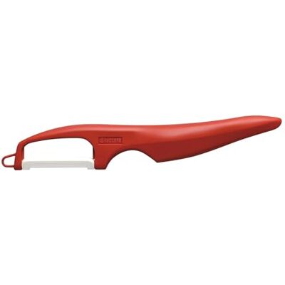 Kyocera CP-11 RD dunschiller, keramiek, dubbelzijdig, rood, dunschiller, kunststof, keramiek Kyocera CP-11 RD dunschiller, keramiek, dubbelzijdig, rood, dunschiller, kunststof, keramiek