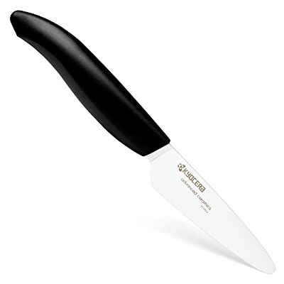 Kyocera FK-075-WH BK klein kantoormes zwart handvat wit keramisch lemmet 7,5 cm Kyocera FK-075-WH BK klein kantoormes zwart handvat wit keramisch lemmet 7,5 cm
