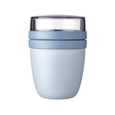 Mepal , Ellipse ontbijtpot, praktische mueslikom, yoghurtpot, ontbijtbox, geschikt voor de vriezer, microgolfoven en vaatwasmachine, Nordic Blauw Mepal , Ellipse ontbijtpot, praktische mueslikom, yoghurtpot, ontbijtbox, geschikt voor de vriezer, microgolfoven en vaatwasmachine, Nordic Blauw