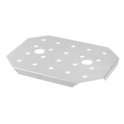HENDI GN 1/2 afdruiprek van roestvrij staal, voor gastrocontainers, temperatuurbestendig van -40 °C tot 300 °C, voor koelkast en vriezer HENDI GN 1/2 afdruiprek van roestvrij staal, voor gastrocontainers, temperatuurbestendig van -40 °C tot 300 °C, voor koelkast en vriezer