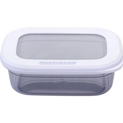 Fackelmann Voorraaddoos 400 ml transparante opbergdoos met deksel, ideaal voor onderweg, vaatwasmachinebestendig Fackelmann Voorraaddoos 400 ml transparante opbergdoos met deksel, ideaal voor onderweg, vaatwasmachinebestendig