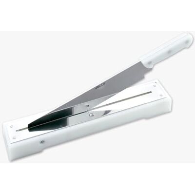 Arcos Professioneel gereedschap broodmes lemmet van roestvrij staal 43,2 cm wit polyethyleen Arcos Professioneel gereedschap broodmes lemmet van roestvrij staal 43,2 cm wit polyethyleen
