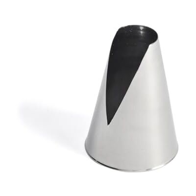 DE BUYER St-Honoré spuitmond van roestvrij staal Diameter 1,6 cm Van roestvrij staal, ideaal voor decoreren, vullen en vullen, zonder solderen voor perfecte hygiëne, past in banketzakken DE BUYER St-Honoré spuitmond van roestvrij staal Diameter 1,6 cm Van roestvrij staal, ideaal voor decoreren, vullen en vullen, zonder solderen voor perfecte hygiëne, past in banketzakken