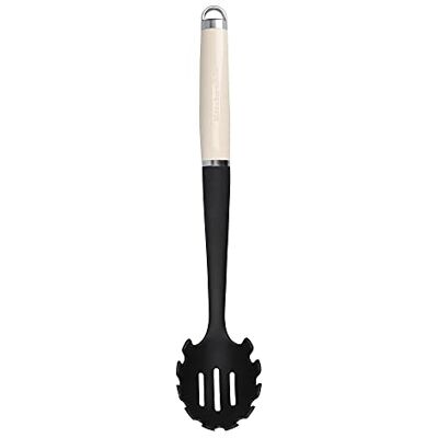 KitchenAid Pastaschep, keukenhulp van roestvrij staal, duurzaam en gemakkelijk te reinigen, amandelcrème KitchenAid Pastaschep, keukenhulp van roestvrij staal, duurzaam en gemakkelijk te reinigen, amandelcrème