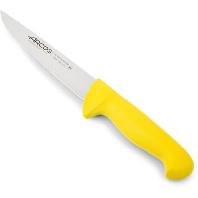 Arcos Serie 2900 – vleesmes, steakmes, lemmet van roestvrij staal, nitrum, 160 mm, handvat van polypropyleen, kleur: geel Arcos Serie 2900 – vleesmes, steakmes, lemmet van roestvrij staal, nitrum, 160 mm, handvat van polypropyleen, kleur: geel
