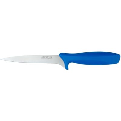 Rio Essentials 15 cm flexibel fileermes, blauw handvat voor rauwe vis, kleurgecodeerd keukenmes voor hygiëne en voedselallergenen, roestvrij staal Rio Essentials 15 cm flexibel fileermes, blauw handvat voor rauwe vis, kleurgecodeerd keukenmes voor hygiëne en voedselallergenen, roestvrij staal