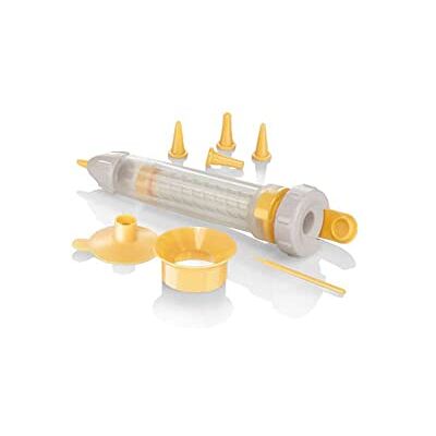 Tescoma 630536 Decora Bonbons pen met vijf tuit en trechter, Delícia-lijn, siliconen en kunststof Tescoma 630536 Decora Bonbons pen met vijf tuit en trechter, Delícia-lijn, siliconen en kunststof