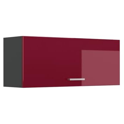 Vicco Elément haut de cuisine "R-Line", Rouge brillant/Anthracite 100 cm Porte s'ouvrant vers le haut · 1 Tablette · Profondeur – 31 cm · Librement combinable · ✓ Rangement pratique Vicco Elément haut de cuisine "R-Line", Rouge brillant/Anthracite 100 cm Porte s'ouvrant vers le haut · 1 Tablette · Profondeur – 31 cm · Librement combinable · ✓ Rangement pratique