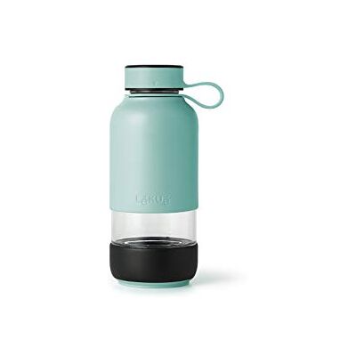 Lékué To Go Glazen drinkfles, 600 ml, blauw Lékué To Go Glazen drinkfles, 600 ml, blauw