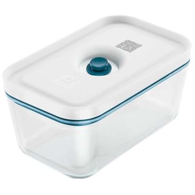 ZWILLING Fresh & Save Vacuümcontainer, maat M, van glas, La Mer ZWILLING Fresh & Save Vacuümcontainer, maat M, van glas, La Mer