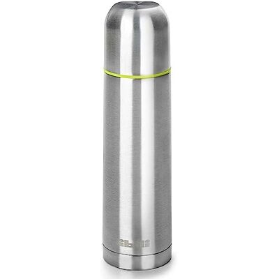IBILI 753821 thermosfles voor vloeistoffen, roestvrij staal, 20 x 5 x 5 cm, zilverkleurig IBILI 753821 thermosfles voor vloeistoffen, roestvrij staal, 20 x 5 x 5 cm, zilverkleurig