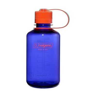Nalgene Waterfles, lichte waterfles van Tritan, BPA-vrij, onbreekbaar, voor wandelen, sportschool, 473,6 g, smalle opening, maagdenpalm Nalgene Waterfles, lichte waterfles van Tritan, BPA-vrij, onbreekbaar, voor wandelen, sportschool, 473,6 g, smalle opening, maagdenpalm