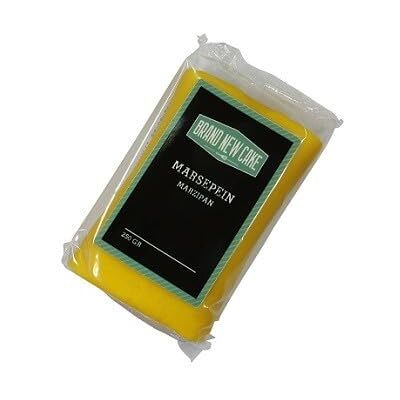 Brand New Cake BrandNewCake® Amandelpasta 1:3, geel, 250 g, ideaal voor taartdecoratie en gebak Brand New Cake BrandNewCake® Amandelpasta 1:3, geel, 250 g, ideaal voor taartdecoratie en gebak