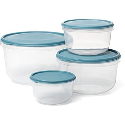 TATAY Bowl voedselcontainer, set 4: 2,2 l + 1,2 l + 0,6 l + 0,3 l TATAY Bowl voedselcontainer, set 4: 2,2 l + 1,2 l + 0,6 l + 0,3 l
