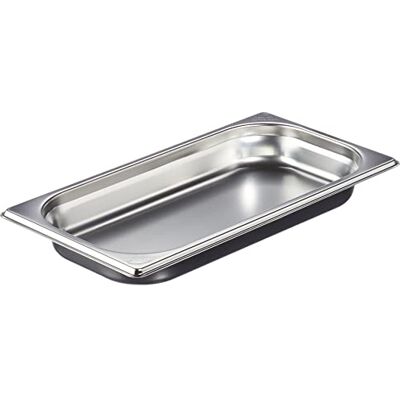 LACOR 66340Z 1/3 roestvrijstalen bak 176 x 325 x 40 cm LACOR 66340Z 1/3 roestvrijstalen bak 176 x 325 x 40 cm