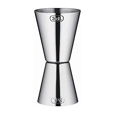 Cilio 200232 Barmes Jigger, 20/30 ml, roestvrij staal, zilver, 10 x 5 x 5 cm Cilio 200232 Barmes Jigger, 20/30 ml, roestvrij staal, zilver, 10 x 5 x 5 cm