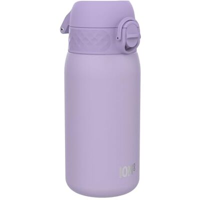 Ion8 Thermosfles voor kinderen, roestvrij staal, 320 ml, lekvrij, gemakkelijk te openen, veilige vergrendeling, vaatwasmachinebestendig, draaggreep, duurzaam, roestvrij staal, lichtpaars Ion8 Thermosfles voor kinderen, roestvrij staal, 320 ml, lekvrij, gemakkelijk te openen, veilige vergrendeling, vaatwasmachinebestendig, draaggreep, duurzaam, roestvrij staal, lichtpaars