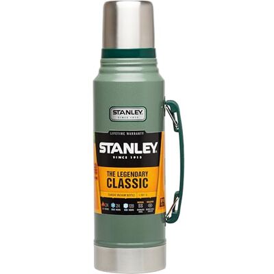 Stanley Klassieke legendarische fles 1L Hammertone Green Roestvrijstalen vacuümfles BPA-vrije thermoskan Houdt 24 uur warm of koud Vaatwasmachinebestendig Deksel dient als beker Maintient la Température 24h (Chaud/Froid) Bouteille Isotherme Sans BPA Gou Stanley Klassieke legendarische fles 1L Hammertone Green Roestvrijstalen vacuümfles BPA-vrije thermoskan Houdt 24 uur warm of koud Vaatwasmachinebestendig Deksel dient als beker Maintient la Température 24h (Chaud/Froid) Bouteille Isotherme Sans BPA Gou